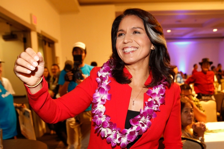 Election 2018 House Gabbard Hawaii, Honolulu, USA - 06 Nov 2018